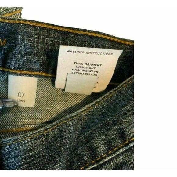 Cruel Girl Dakota Jeans Womens Size 29 Slim Stretch Straight 7 Long Denim NEW - Picture 10 of 11